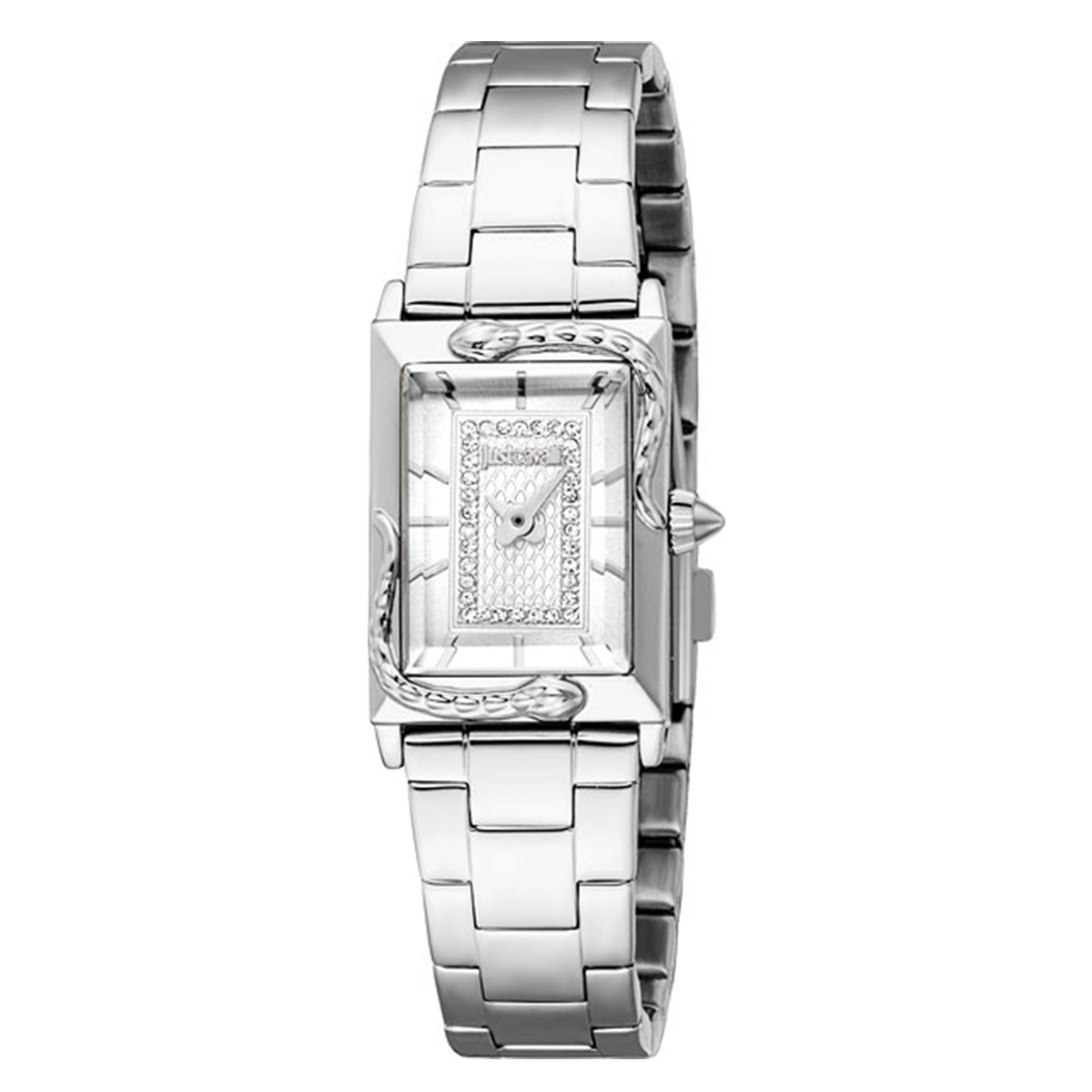 MONTRE JUST CAVALI FEMME SIMPLE ACIER